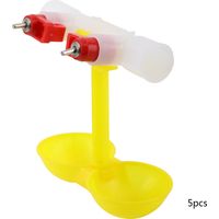 Abreuvoir et mangeoire pour poulets, volailles et cailles - Alimentation en eau automatique (1/2 pouce)