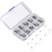 Kit de 200 diodes redresseuses assorties (1N4001 à 1N4007 à 1N5819) pour le développement et la maintenance de produits.