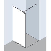 Kermi WALK-IN PASA XP TWF 1400x 2000 BV : 1370-1400 SIMG verre trempé Opaco Clean