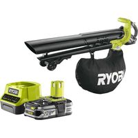 Confezione RYOBI OnePlus Brushless OBV18 18V Soffiatore e smerigliatrice sottovuoto RYOBI OnePlus - 1 batteria 2.5Ah - 1