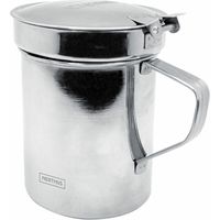 Accessorio cucina vin-bouquet grease strainer jug 425 ml acciaio