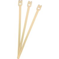 FASTECH® Collier de serrage auto-agrippant pour grouper partie velours et partie agrippante blanc 10
