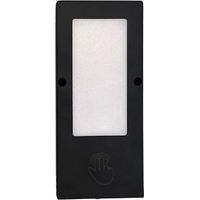 Spot led rectangulaire 12v avec interrupteur (complément pour kit) - Décor : Noir mat - SC HERRAJES