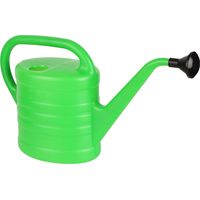 Garronda Petit Arrosoir de Jardin en Plastique avec Long Bec et douchette pour Intérieur et Extérieur, Pomme d'Arrosoir, Maison, Jardin, Arrosage GD-0044 (Vert, 2,5 litres)