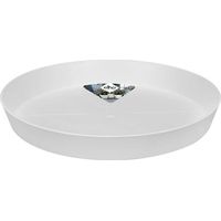 Elho Loft Urban Saucer Round 41 White Sottovaso Rotondo