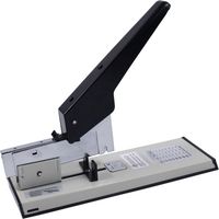 Stapler Heavy Duty Large Metal Painted Handle Steel Iron Rubber Comfortable Grip Office Stapler for Classroom