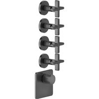 Kit prêt-à-monter Gessi Inciso pour thermostat encastré 3/4 haute