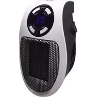 Chauffage de 500 watts, prise murale de chauffage d'espace enfichable, prise de courant de chauffage, prise murale de chauffage pour salle de bain et bureau