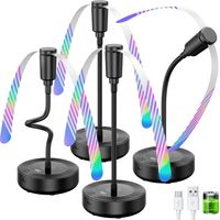 Ventilateur Anti-Mouches de Table, Batterie Rechargeable 2000mAh, Autonomie 20H avec Écran LED, Ventilateur Alimentaire Silencieux pour Cuisine, BBQ, Pique-nique, Patio, Intérieur/Extérieur