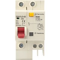 DZ47LE63 1P+N Miniature Circuit Breaker Household Leakage Protection Circuit Breaker