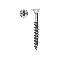 Vite testa trombetta autofilettante dm 4,2x80 conf. 200 pz