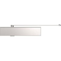 Eco Türschließer Newton TS 61, Türschließer, Türdämpfer, Schließsystem, stufenlos einstellbar, silber, EN 3-6, ohne Gleitschiene, mit Hebel, für Feuer- und Rauchschutztüren
