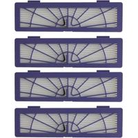 Lntyq 4 Filtres de Remplacement de Haute qualité adaptés au Neato Botvac de ,Neato Botvac Robot aspirateur , 4 Botvac HEPA Performance Filter, Neato BotVac Series, D Series et Connected Series,2005520