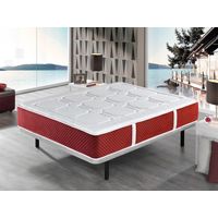 Matelas latex 140X200 EKO LATEX PREMIUM, Epaisseur 30 CM, Latex naturel et mousse HR, 7 zone du confort