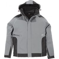 Giacca Di Lavoro Walter, Softshell, Taglia M, Grigio/Nero
