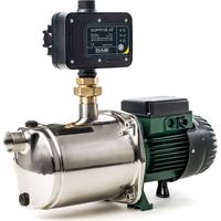 DAB EuroInox 30/50 M + DAB Control-D Hauswasserautomat - 4.800 L/Std. - 880W - Förderhöhe 42 m - Rostfreier Stahl - Geräuscharm - Bewässerungspumpe