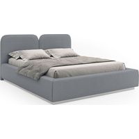 Selsey Comoves – Polsterbett 140x200 mit Chenillebezug, Grau