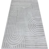 Teppich BALANCE 1918 grau - Geometrisch, strukturell, glamour grey 140x190 cm