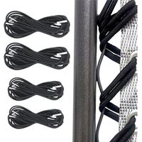 BUNTHAUS PA Elastisches Spannband für Liegestühle, universell, 4 Stück (2 x 2,2 m + 2 x 1,4 m), für Zero Gravity Relax Chair, elastischer Sessel, elastische Chaiselongue, lang ersetzt oben, kurz erset