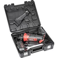 Meuleuse d'angle Cedrus AG125Li-SET 20V avec batterie 4Ah et chargeur dans une mallette de transport