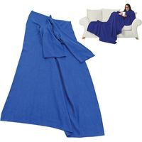 Couverture bleue polaire à manches Aidapt VM936EA