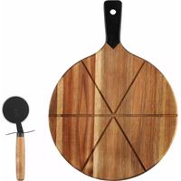 Springos Maku Kitchen Life Set aus natürlichem Akazienholz