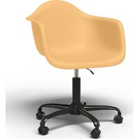 Silla De Oficina Con Reposabrazos - Silla De Escritorio Con Ruedas - Weston Estructura Negra