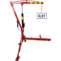 Grue Hydraulique de Levage Pick Up 0,5T avec Fixation Attelage