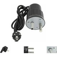 Moteur tourne-broche électrique barbecue – Charge 24 kg – Aluminium – Vitesse 2 tr/min pour cuisson uniforme