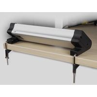 Perel EBP03DSUN1-G Presa di corrente 3 scomparti Nero, Argento Schuko 1 pz.