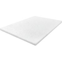 Lavio King Mattress Topper Memory Foam 5cm Bamboo Charcoal Washable Non Slip