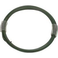 FILO FERRO ZINCATO E PLASTIFICATO VERDE- - n°12 filo EE ¸ mm.1.8 mt.9 - 30 matassa T-REX