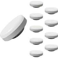 Ampoule LED GX53 7W - Pack de 10 - Blanc Chaud 2300K - 3500K - SILAMP