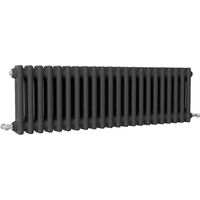 SKY Bathroom Traditional Cast Iron Style Radiator 2 Column Anthracite 300x1010mm