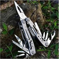 Ensemble d'outils de pinces portables et multifonctionnelles : Parfait pour le camping, l'utilisation industrielle et extérieure
