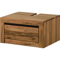 Waschbeckenunterschrank Wildeiche / Zerreiche 70x50x37 natur geölt MONTREUX 52