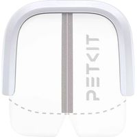 PETKIT Magnetischer Staubschutzvorhang, für bis zu 2 selbstreinigende Katzentoiletten, reduziert das Verspritzen von Katzenstreu.