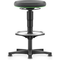 bimos Drehhocker Supertect Sitzhöhe 530 - 750 mm mit Gleiter und Fußring