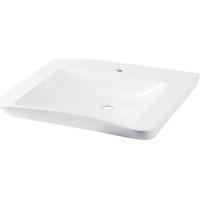 Lavabo Pmr Vitra 65cm Accessible, Sans Trop-plein, Hygiène Maximale - Vitra