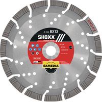 Disco diamantato Shoxx BX13 D. 125 mm perforazione di 22,23 mm saldata al