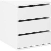 AX LIVING Schubkasteneinsatz Storicos Kommode weiß 38,6 x 51,3 x 50 cm