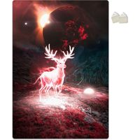 CERVO - POSTER en PVC de 3 mm - Dimension : 70x100 cm