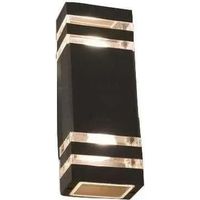 Nowodvorski RIO aplique de pared exterior negro diseño tubular