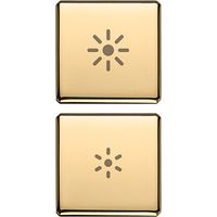 VIMAR - 22751.3.82 Zweiknopf-Flachdimmer, gold
