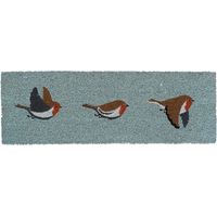 Felpudo con motivo de p谩jaro, 75x25 cm