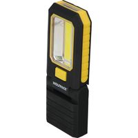WOLFPACK LINEA PROFESSIONAL Lampe de poche LED Professional Multifunctional Compact Foldable Battery Powered (3 AAA) 210 Lumen 2 Modes de Lighting With Magnet and Hook