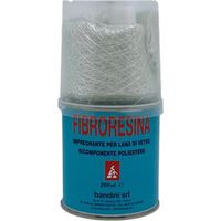 Fibroresina in mini kit lana vetro e bicchierino ml 200 Bandini