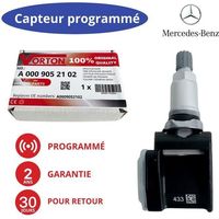 Sensore TPMS 433MHz preprogrammato Mercedes A0009052102 — Classe E W213/C238, G W464, CLS C257, AMG C190