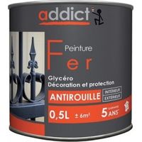 Addict Eisen Farbe 2,5 Liter Leuchtendes Rot - Addict