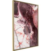 Affiche Murale Encadrée "Beauty Enchanted in Marble" 40 x 60 cm Or